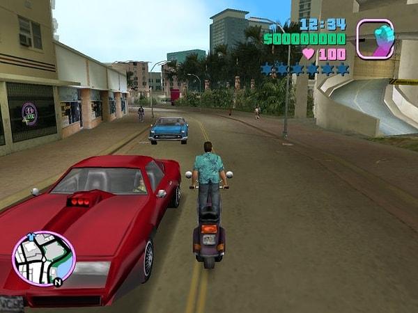 6. Grand Theft Auto : Vice City (2002)