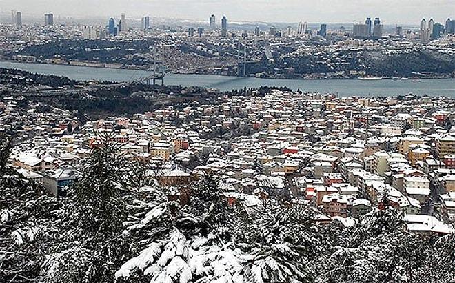 İstanbul'da yoğun kar yağışı uyarısı