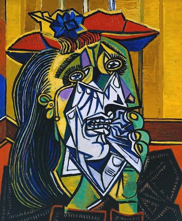 1. Ağlayan Kadın - Pablo Picasso