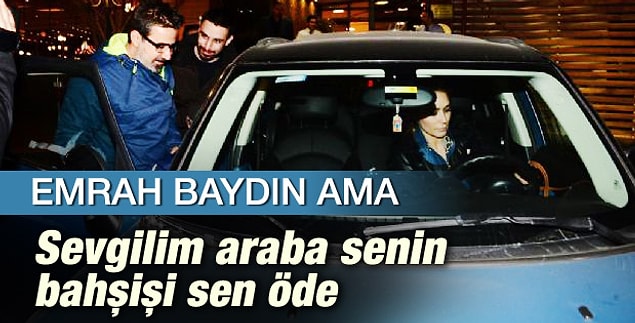 8. "İçecekler benden söz."