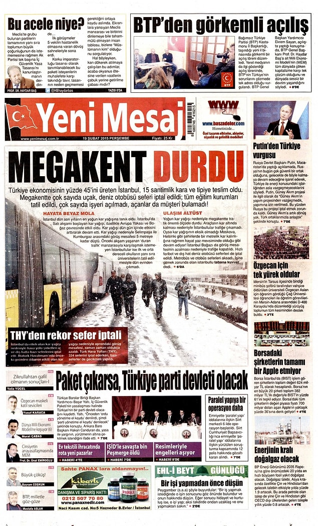 Yeni Mesaj