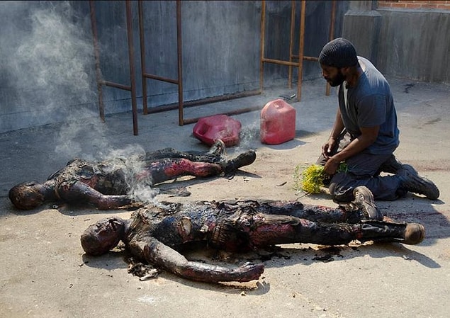 13. Tyreese, Karen ve David'in cesedini gördüğü an