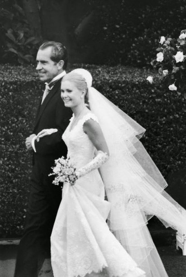 14- Amerika Birleşik Devletleri Başkanı Richard Nixon ve kızı Patricia, 1971.