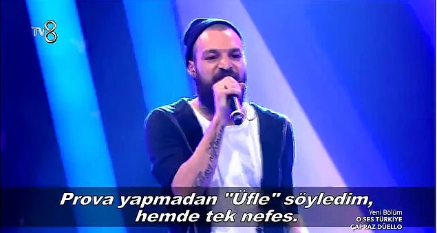 1. Prova Yapmadan İlk Tura Katılması ve Şarkıyı Tek Solukta Söylemesi
