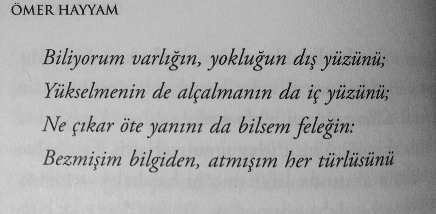 Omer Hayyam Ve Hayatimiza Yon Veren Rubaileri Onedio Com