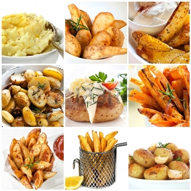 7. Kızartmasıyla çocukları, salatasıyla kadınları, cipsiyle erkekleri, püresiyle yaşlıları mutlu eden patates bize herkese hitap etmenin ne demek olduğunu öğretir.