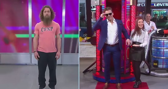 Mağara Adamı Gibi Gözükürken Çekici Çekici Bir Erkeğe Dönüşen Adam