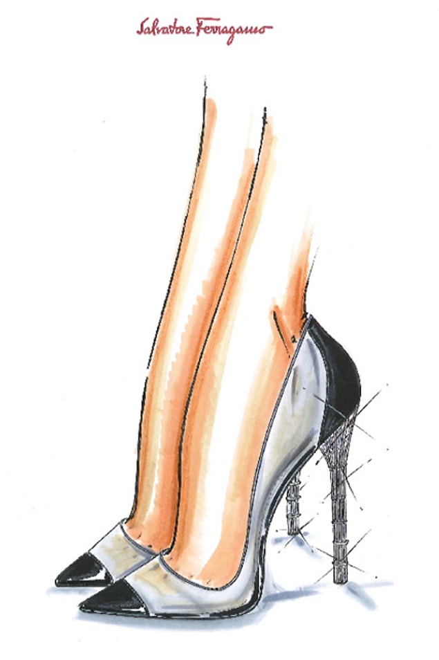 2. Salvatore Ferragamo'dan Massimiliano Giornetti ise yarışmaya klasik bir cap-toe ile katılıyor.