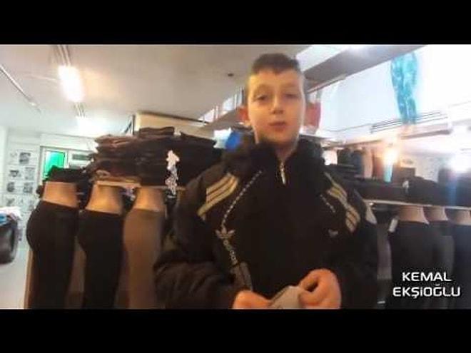 Eskişehir'deki çorap satan çocuk