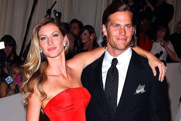2. Gisele Bundchen, eşi Tom Brady'den iki kat daha fazla kazanıyor ki ciddi derece de fazla bi miktar