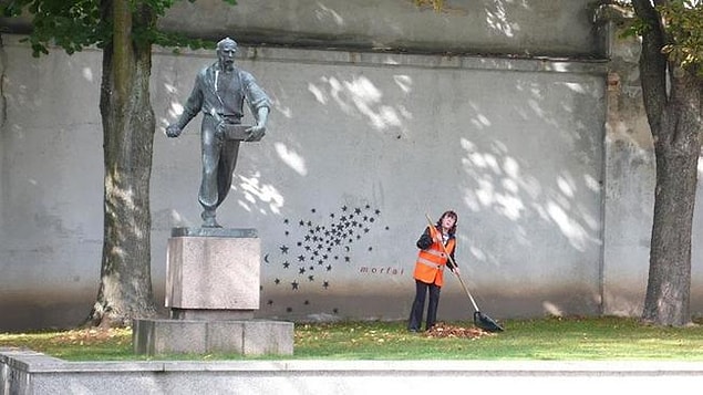 17. Tohum eken adam, Kaunas, Litvanya.