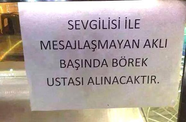 6. İş ilanı saçma da olsa belki başka pozisyon vs çıkar diye her iş görüşmesine gidilir.