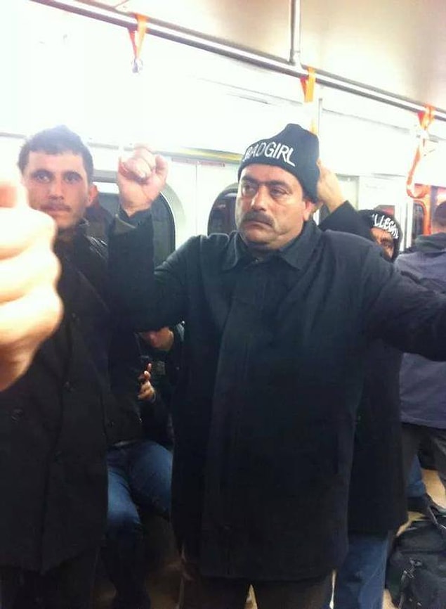 3. Kafayı üşütmesin de...
