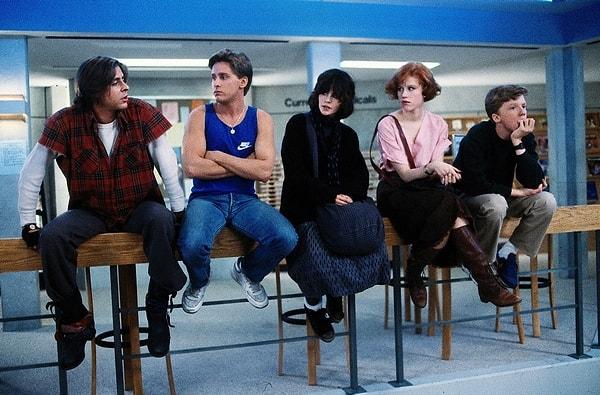 12. The Breakfast Club / Kahvaltı Kulübü | IMDB: 7,9 (1985)