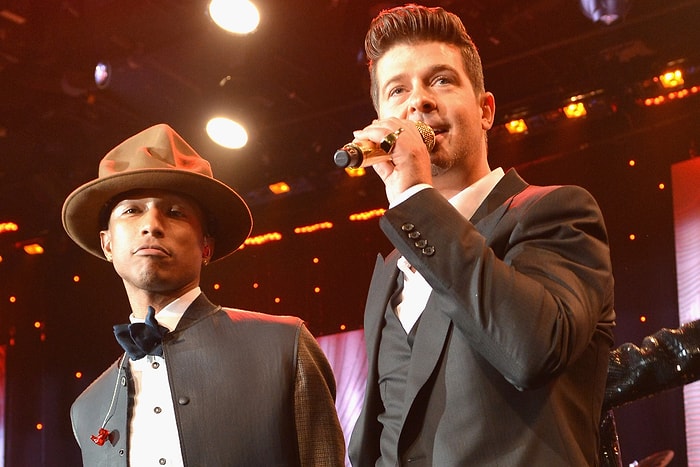 Pharrell ve Thicke'in 'Blurred Lines'ı Çalıntı Çıktı