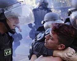 Belçika Polisi, Beşiktaş Taraftarına Sert Müdahalede Bulundu