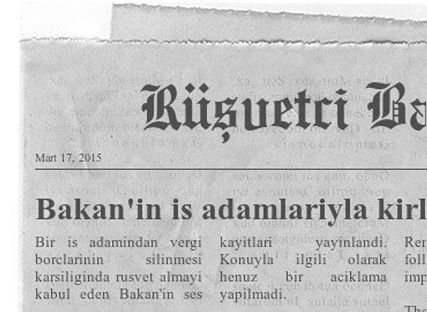 İşte karşılığı: 'Rüşvetçi bakan' olarak tüm gazetelerde ismin manşette!