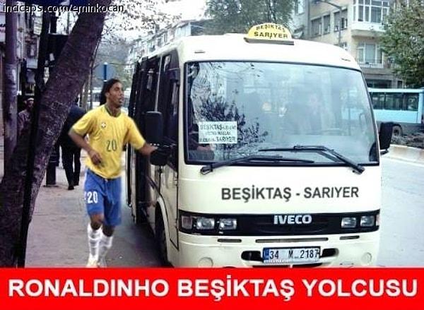 Ronaldinho Beşiktaş yolcusu