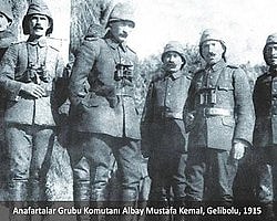 Anafartalar Grubu Komutanı Albay Mustafa Kemal, Gelibolu 1915