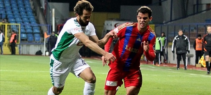 Konya Tek Golle Kazandı