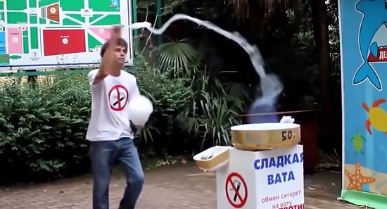 En Yetenekli Pamuk Şekeri Satıcısı