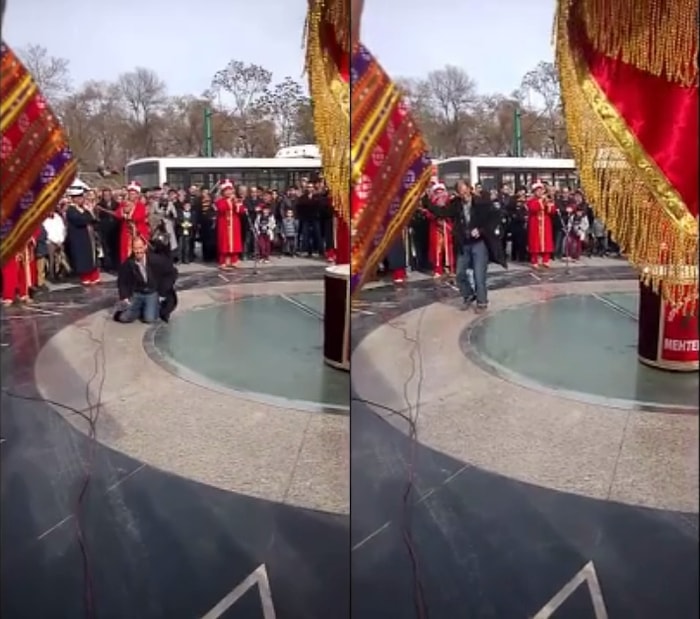 Mehter Marşı ile Kopan Adam | Konya