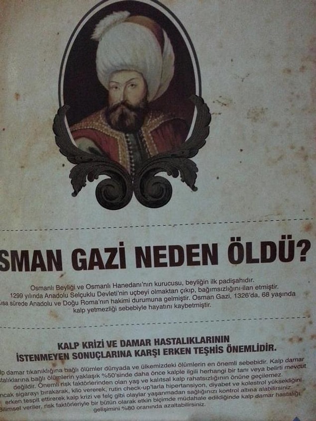 14. Keşke düzenli olarak check up yaptırsaydı