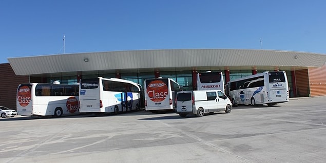 5. Otobüs yolculuğu boyunca terminalden eve nasıl ve ne kadar sürede gidebileceğini hesaplamak.