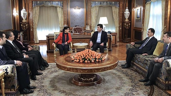 Zana ve Önder Erbil'de