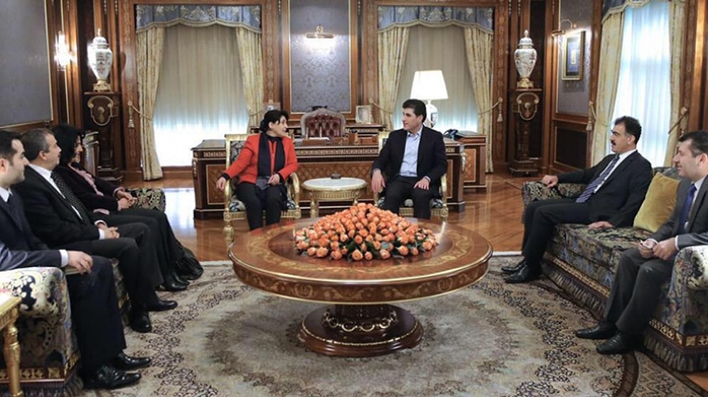 Zana ve Önder Erbil'de