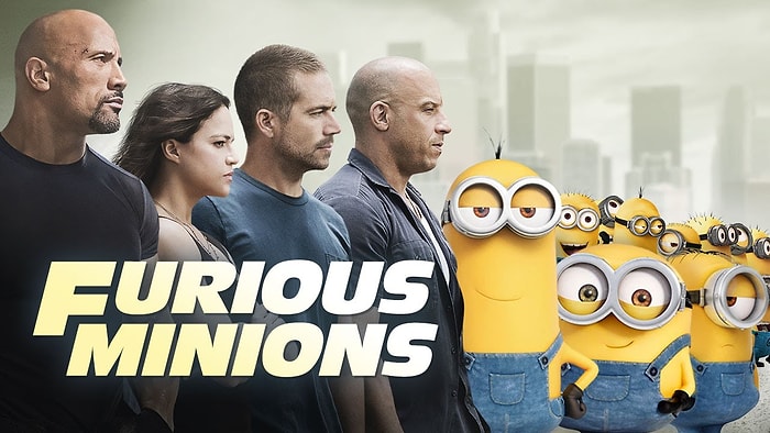 Fast and Furious Fragmanına Minions'lar Sızarsa