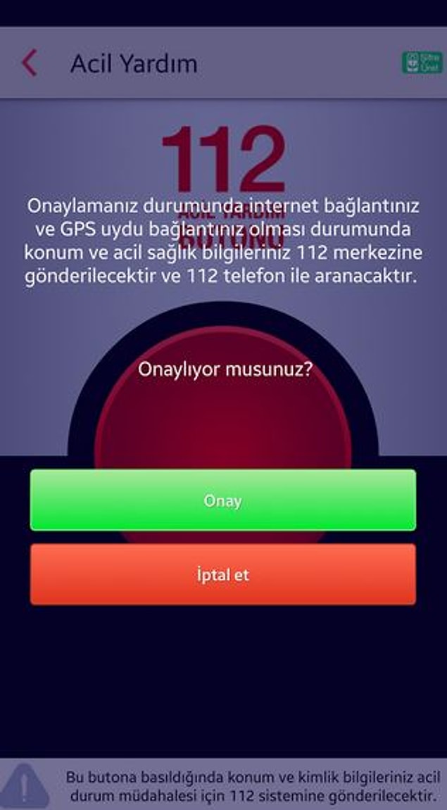 7. Yanlışlık kırmızı butona basarsanız durumu kurtarabilirsiniz