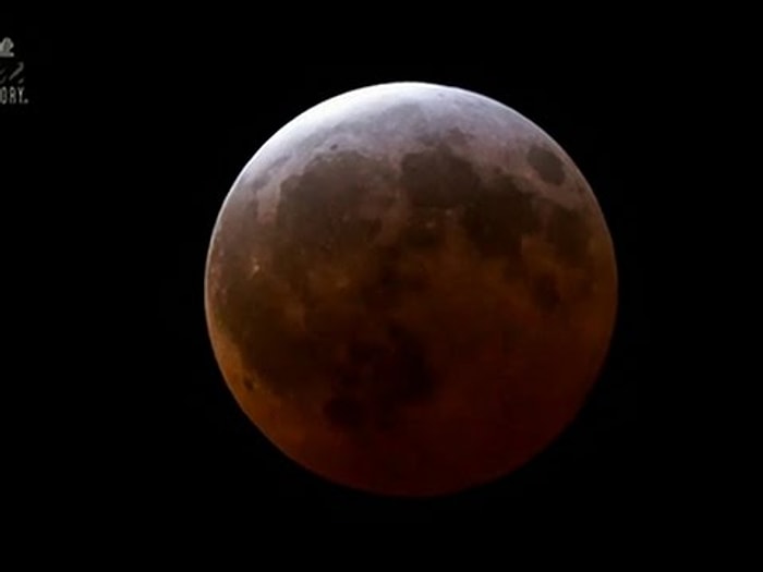 Time Lapse Görüntüler ile 'Kanlı Ay Tutulması'