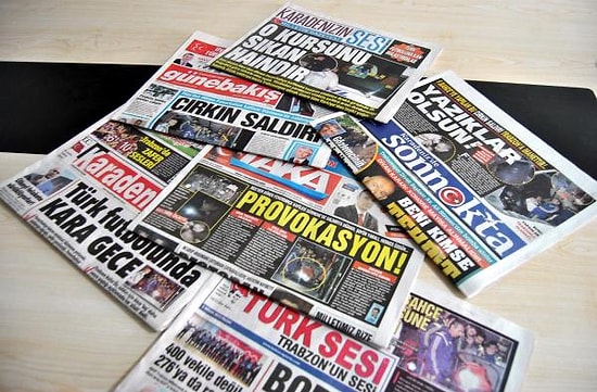 Trabzon Yerel Basını Tepkili: "Provakasyon"