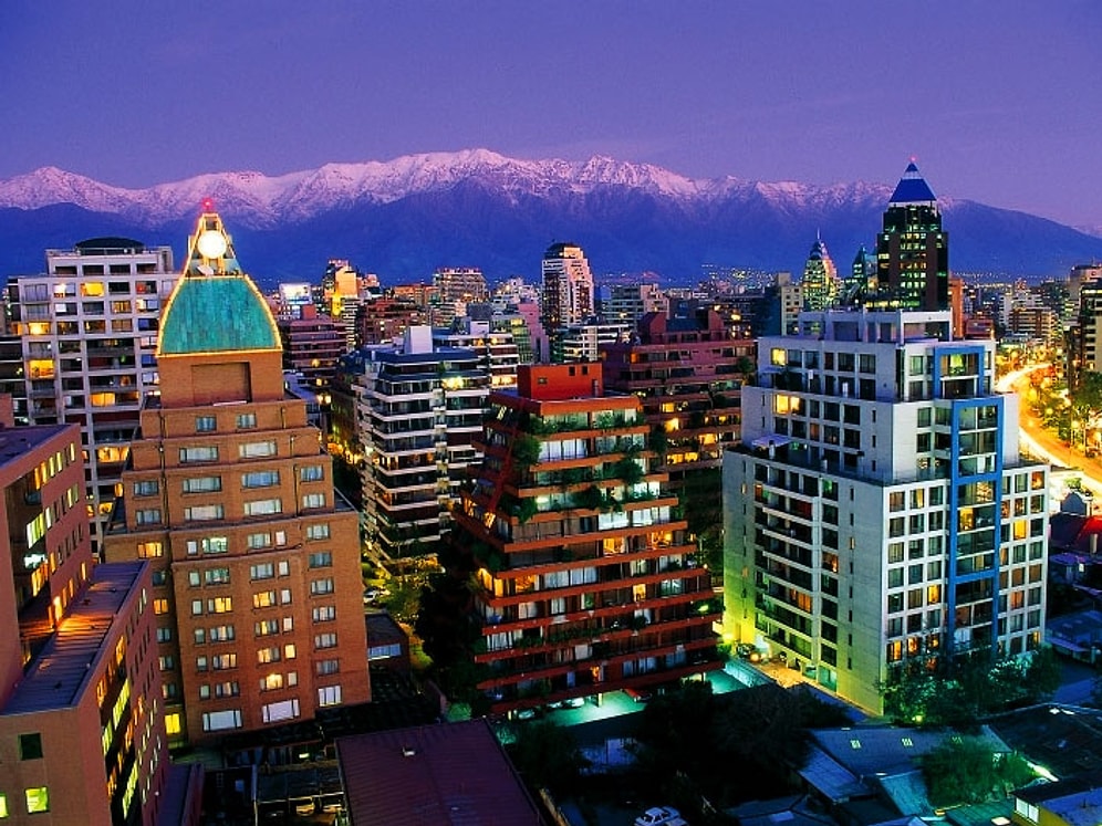 20 Maddede İp Gibi Şili'nin Denize Kıyısı Olmayan Başkenti: "Santiago"