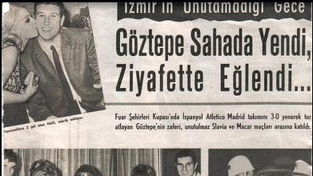 1. Atletico Madrid' e 3 Gol Attığını ve Fevzi Ali. Gürseller, tezahüratını bilmek