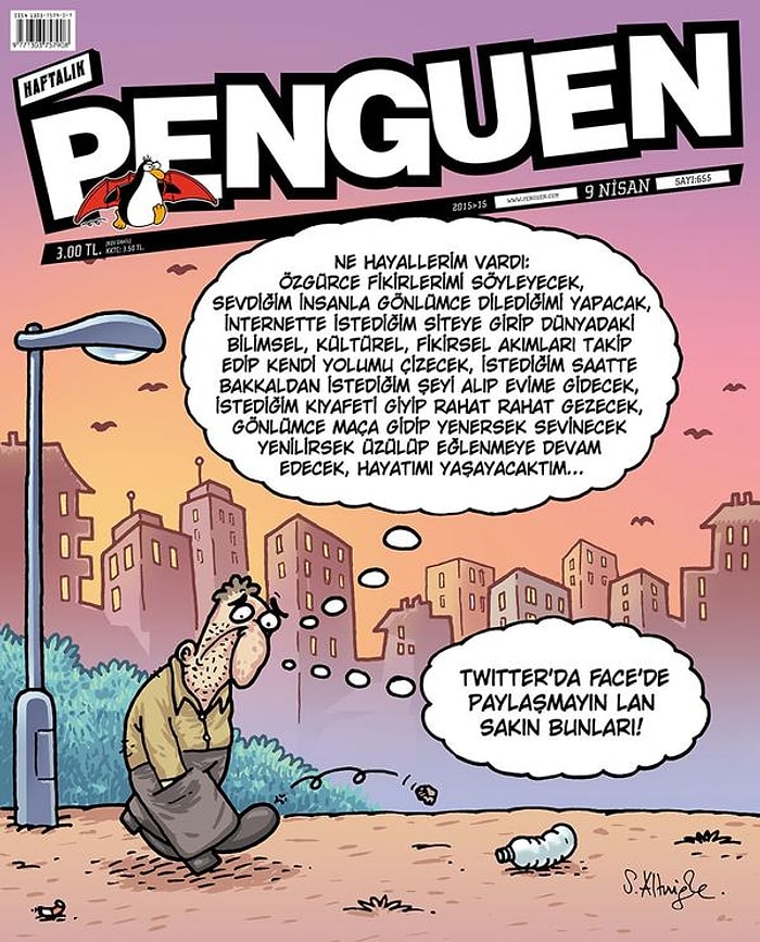 Penguen: Twitter'da Face'de Paylaşmayın Sakın Bunları