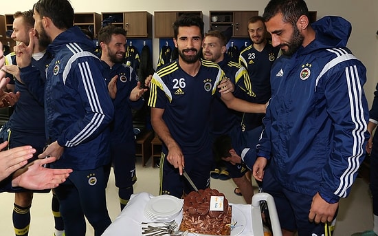 F.Bahçe'de Sürpriz Doğum Günü Partisi