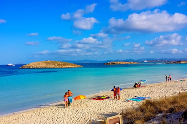 7. Ses Illetes Plajı, Formentera/İspanya