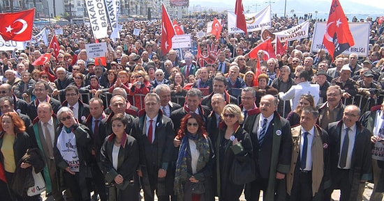 Binlerce Avukat ‘Adalet’ İçin Yürüdü