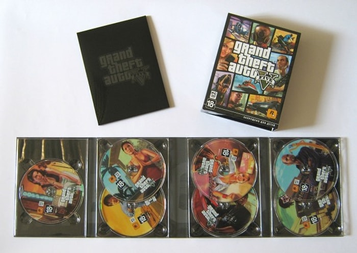 GTA V'in PC Kutusu 7 DVD Olacak