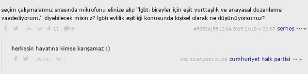 19. LGBTİ konusunda ne düşünüyorsunuz?
