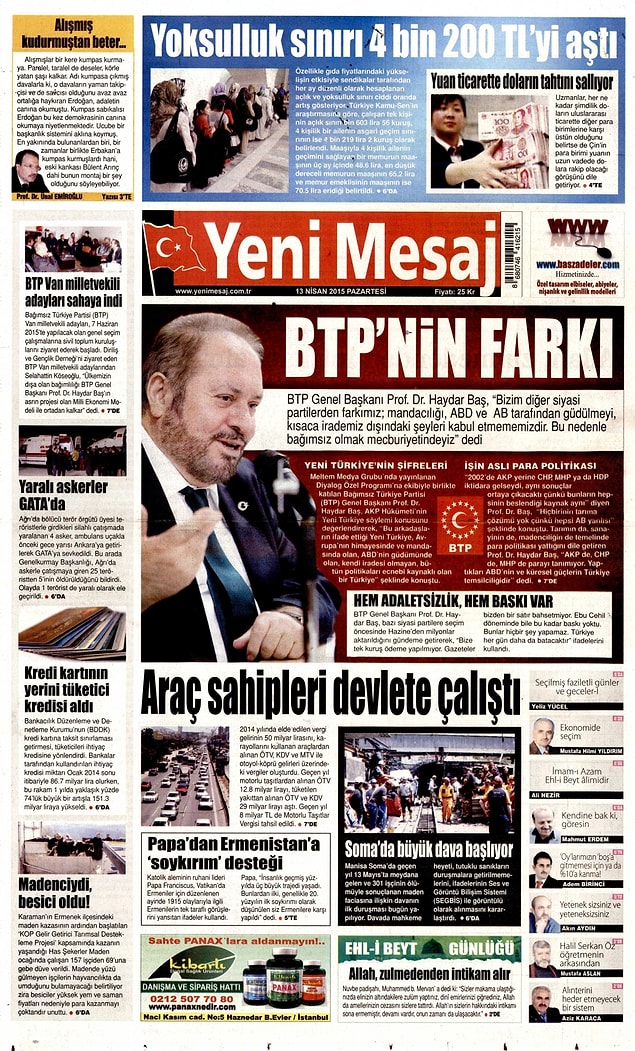 Yeni Mesaj
