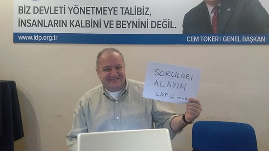 LDP Genel Başkanı Cem Toker'in İnci Sözlük'teki İlginç Sorulara Verdiği İlginç Cevaplar