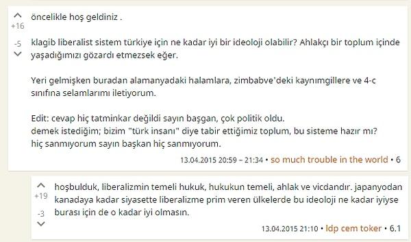 18. Liberal sistem Türkiye için ne kadar ideal olabilir?
