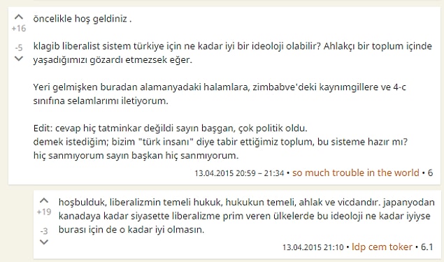 18. Liberal sistem Türkiye için ne kadar ideal olabilir?