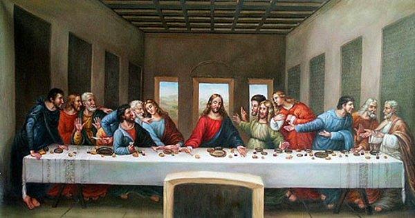 3-) İsa'nın "Son Akşam Yemeği"