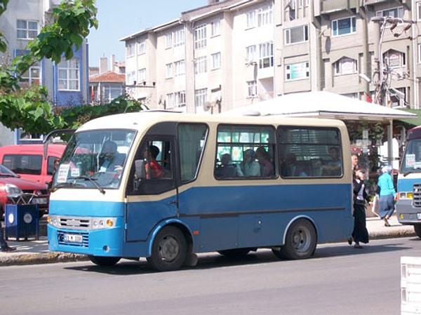 5. Madem para verdik, ne binicem minibüse diye düşünürsünüz.