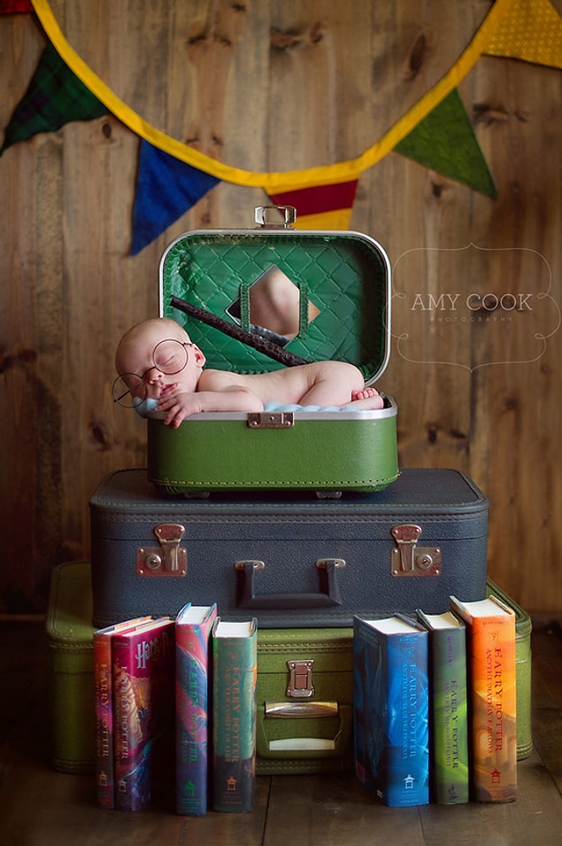 17. Yeni doğmuş Harry Potter