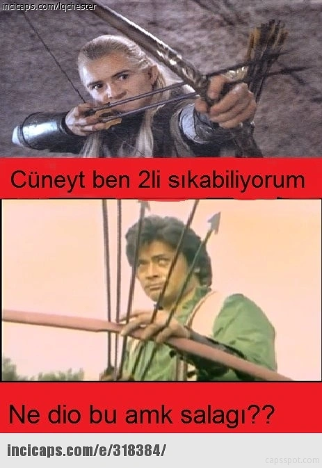 Çünkü bir Yay'ın hakkından ancak bir başka Yay gelebilir